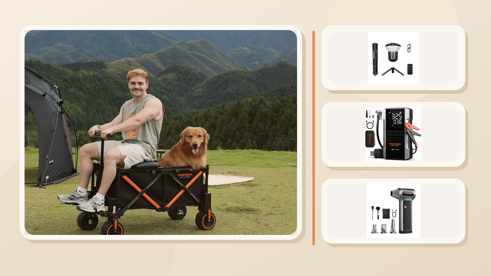 Wolfbox Just Launched a Camping Line. These 4 New Products Stand Out.